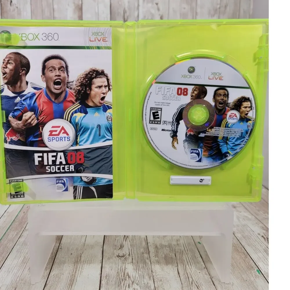 FIFA Soccer 08 (Microsoft Xbox 360, 2007) Complete With Manual